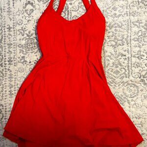 Backless Twisted Flare Dance Active Dress-Longer Length-Easy Peezy Edition LARGE